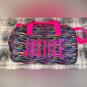 Girl’s JUSTICE Sparkle Duffel Bag